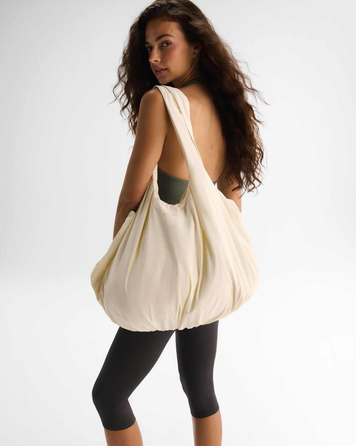 Nylon Everyday Lifestyle Bag - Marshmallow White