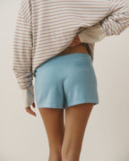 Knit Shorts - Breeze Blue